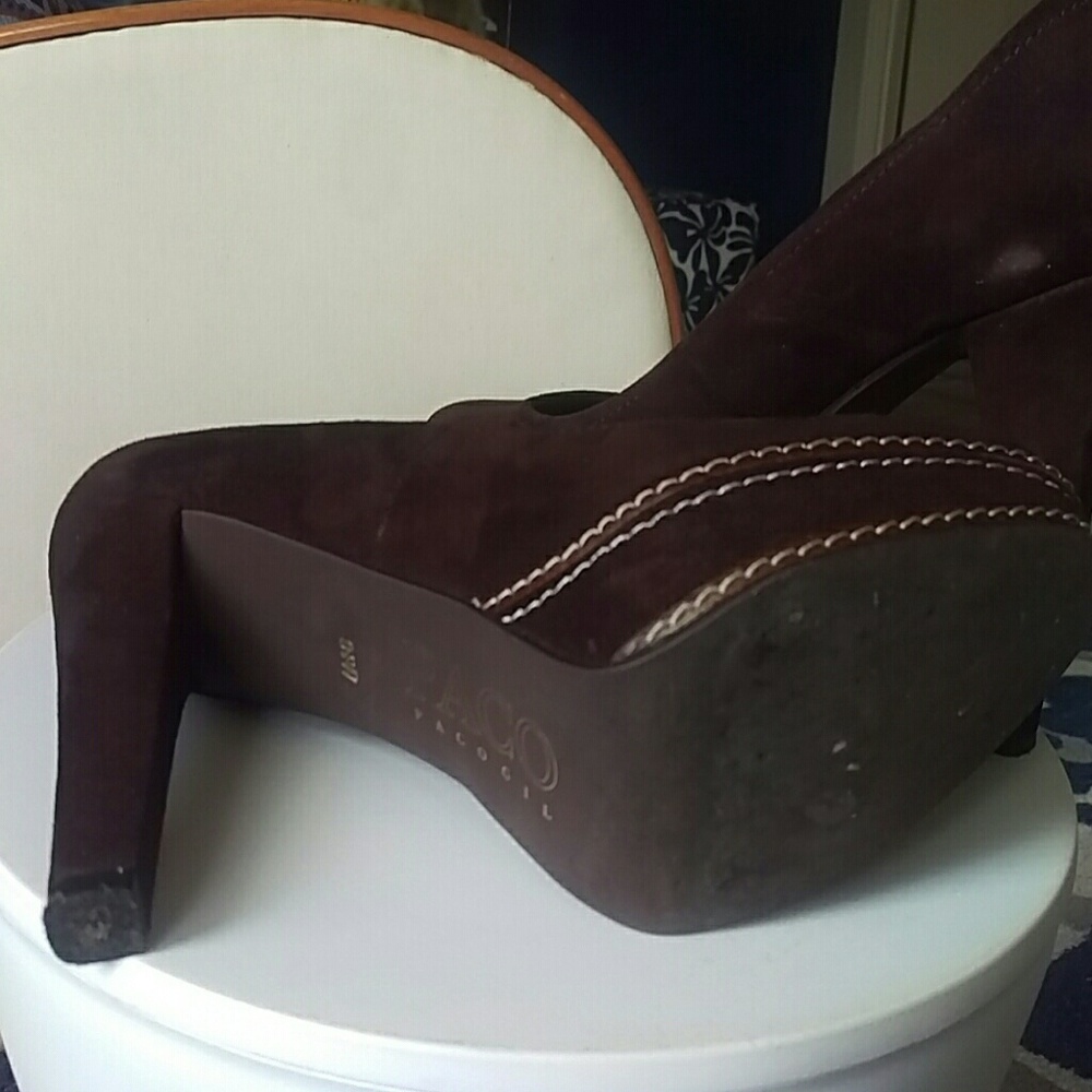 Paco Gil brown suede platforms - Picture 4 of 6